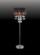 Jada Black Floor Lamp - Star USA Furniture Inc