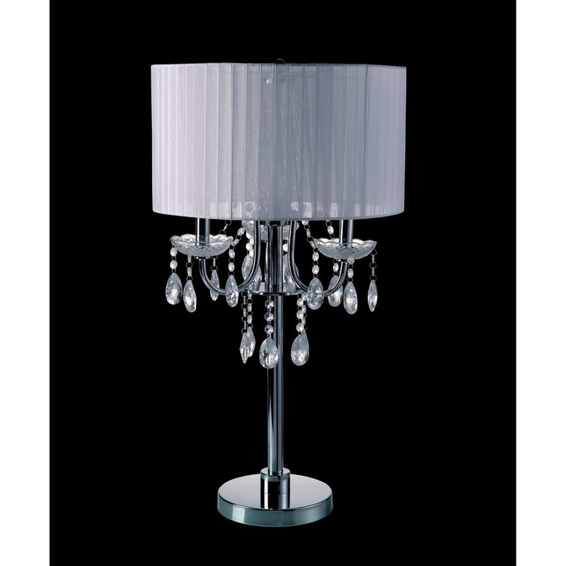 Jada White Table Lamp - Star USA Furniture Inc