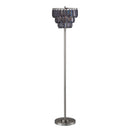Meg Black/Chrome Floor Lamp - Star USA Furniture Inc