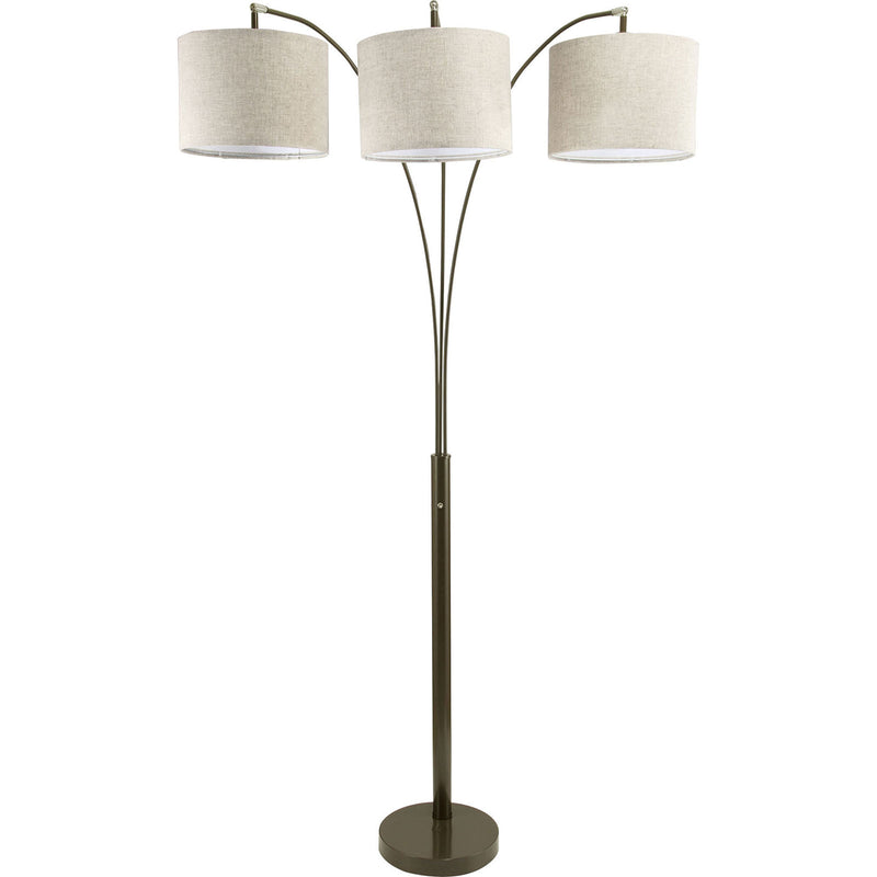 Fanny Brown 80"H Brown Arch Lamp