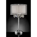 Lila Silver 78.5"H Table Lamp - Star USA Furniture Inc