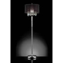 Ivy Chrome Floor Lamp - Star USA Furniture Inc
