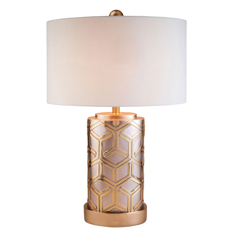 Mea Gold 29"H Table Lamp - Star USA Furniture Inc