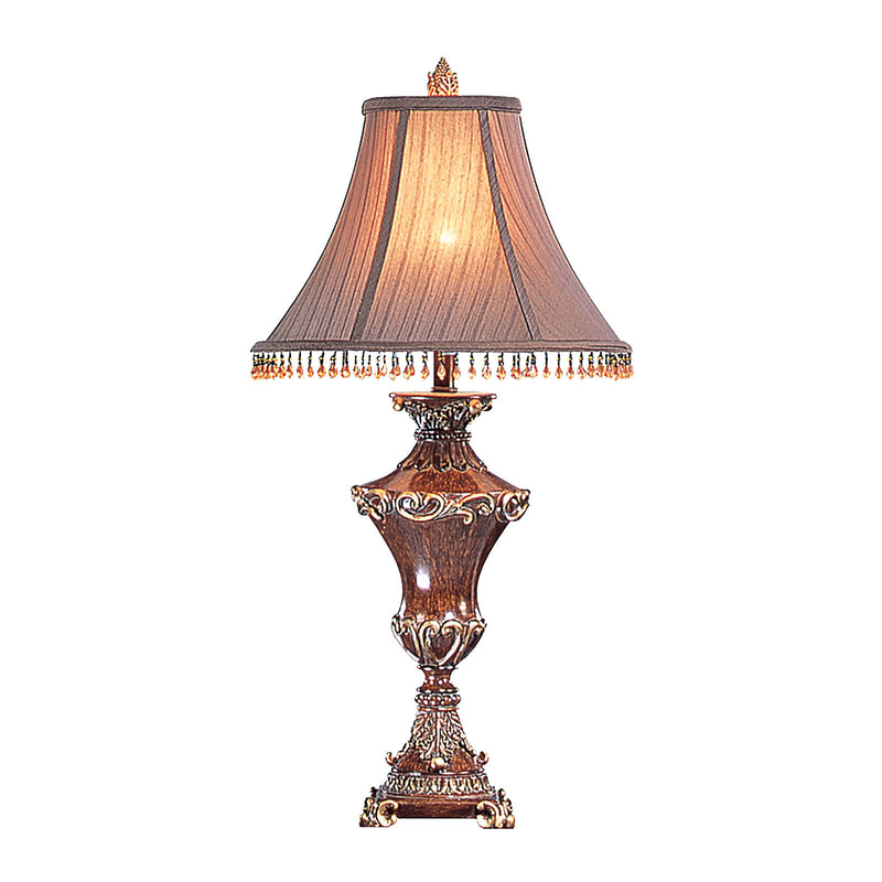 Selma Beige/Gold Table Lamp (2/CTN) - Star USA Furniture Inc