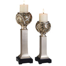 Estelle Champagne Silver Candle Holder Set (4/CTN) - Star USA Furniture Inc