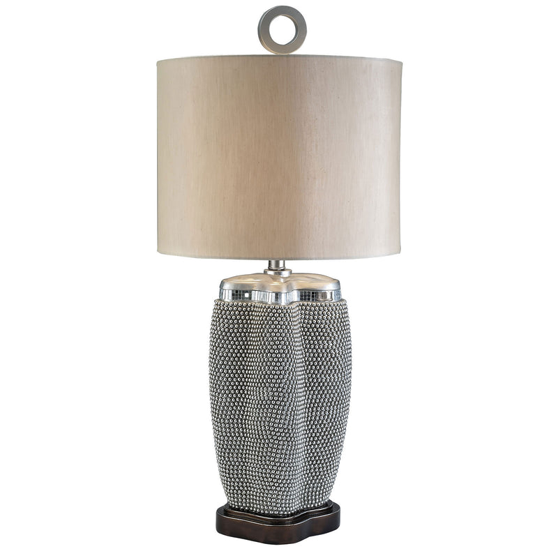 Sylvia Pearl Stone Table Lamp