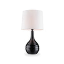 Ida Black Table Lamp - Star USA Furniture Inc