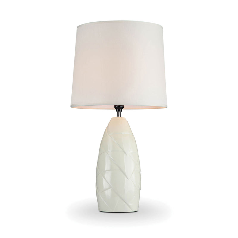 Lois Ivory Table Lamp - Star USA Furniture Inc