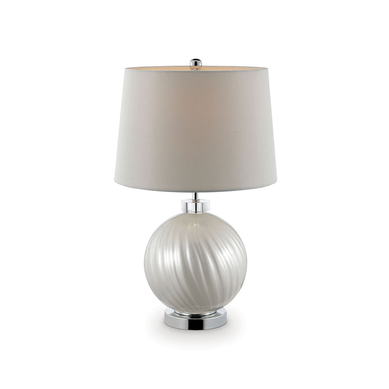 Prudence Pearl 25.5"H Pearl Glass Table Lamp
