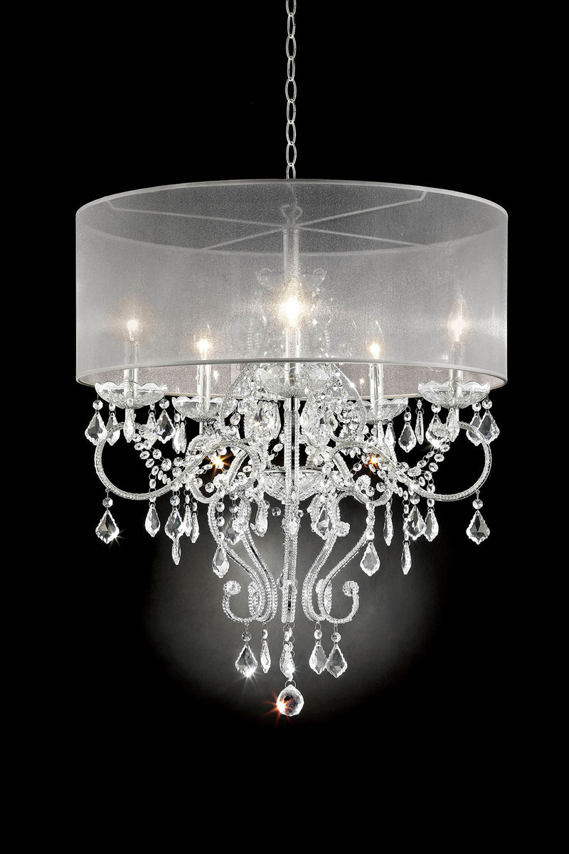 Rigel Silver 31 1/2"H Ceiling Lamp