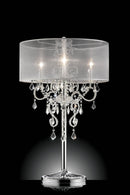 Rigel Silver 35"H Table Lamp - Star USA Furniture Inc