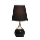 Leah Black/Gold Touch Lamp - Star USA Furniture Inc