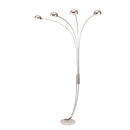 Loretta Chrome Arch Lamp - Star USA Furniture Inc