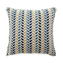 Dropp Blue/Yellow 22" X 22" Pillow, Blue & Yellow (2/CTN) - Star USA Furniture Inc