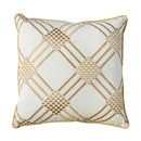 Pam Ivory/Yellow 20" X 20" Pillow, Ivory & Yellow (2/CTN) - Star USA Furniture Inc