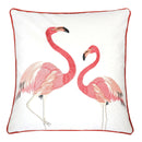 Lina Flamingo 20" X 20" Pillow, Pair Flamingo - Star USA Furniture Inc