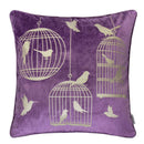 Rina Purple 20" X 20" Pillow, Purple - Star USA Furniture Inc