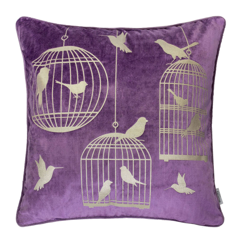 Rina Purple 20" X 20" Pillow, Purple
