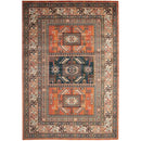Mortsel Orange/Multi 5'3" X 7'6" Area Rug - Star USA Furniture Inc