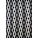 Mortsel Black/Gray 5'3" X 7'6" Area Rug - Star USA Furniture Inc