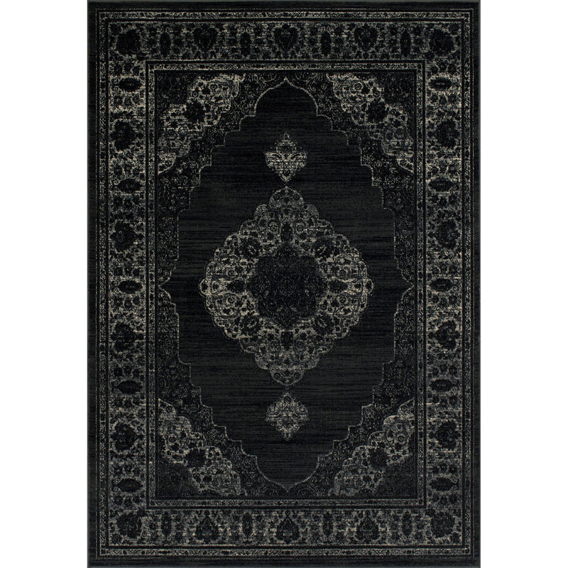 Kozlu Dark Gray 5' X 7' Area Rug - Star USA Furniture Inc