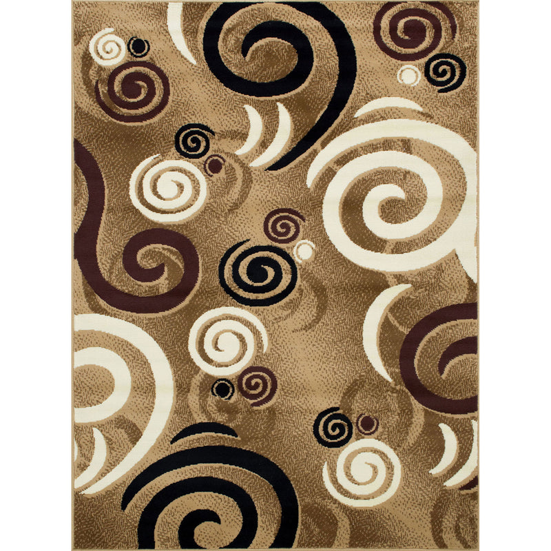 Blitar Brown 5' X 7' Area Rug - Star USA Furniture Inc