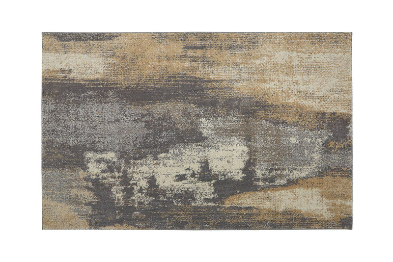 Sartell Gray 5' X 8' Area Rug - Star USA Furniture Inc