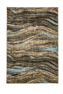 Kelowna Dark Brown 5' X 8' Area Rug - Star USA Furniture Inc