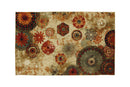 Greenville Beige/Multi 5' X 8' Area Rug - Star USA Furniture Inc