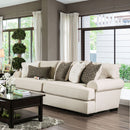 GILDA Beige/Brown Sofa, Beige - Star USA Furniture Inc