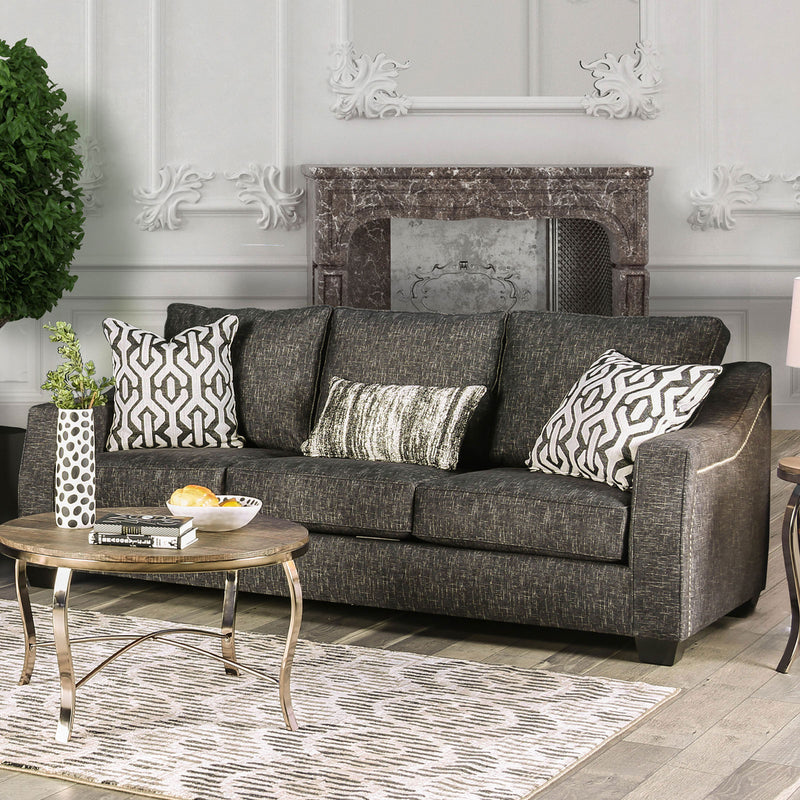Coralie Charcoal Sofa