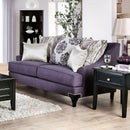 Sisseton Purple Love Seat - Star USA Furniture Inc