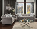 ANTOINETTE Dolphin Gray Sofa + Love Seat - Star USA Furniture Inc