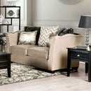 Hampden Beige Love Seat - Star USA Furniture Inc