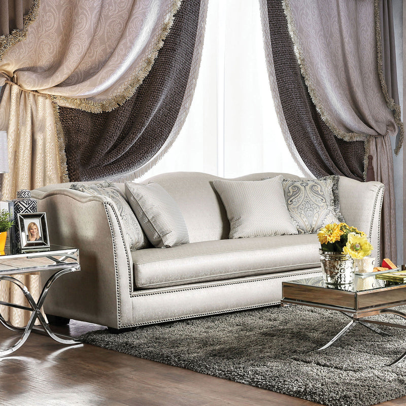 ALESSANDRA Silver/Gold Sofa