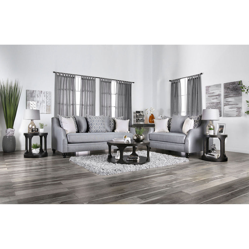 Nefyn Gray Sofa + Love Seat - Star USA Furniture Inc