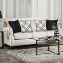Phoibe Ivory Sofa - Star USA Furniture Inc