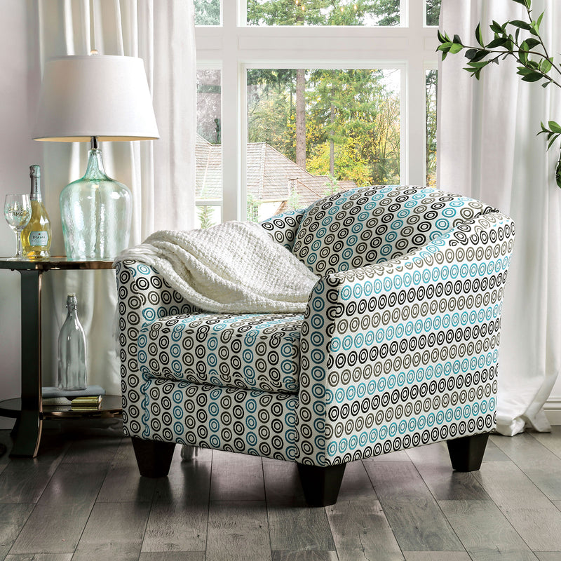 River Turquoise Chair