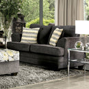 Xochitl Dark Gray Love Seat - Star USA Furniture Inc