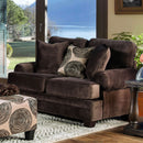 Bonaventura Brown Love Seat - Star USA Furniture Inc