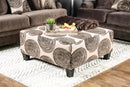 Bonaventura Brown Ottoman - Star USA Furniture Inc