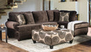 Bonaventura Brown Sectional - Star USA Furniture Inc