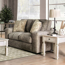 Crane Brown Love Seat - Star USA Furniture Inc