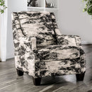 Barnett Ivory/Gray Accent Chair - Star USA Furniture Inc