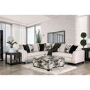 Barnett Ivory Sectional - Star USA Furniture Inc
