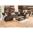 WESSINGTON Chocolate U-Shaped Sectional - Star USA Furniture Inc