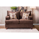 WESSINGTON Chocolate Love Seat - Star USA Furniture Inc