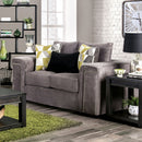Bradford Warm Gray Love Seat - Star USA Furniture Inc