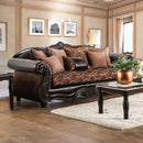 ELPIS Brown/Espresso Sofa - Star USA Furniture Inc