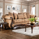 NICANOR Tan/Gold Sofa - Star USA Furniture Inc